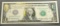 2006 One Dollar US Note w/ Gold foil accents