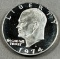1974-S 40% Silver Proof Eisenhower Dollar