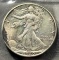 1940 US Walking Liberty Half Dollar, 90% Silver