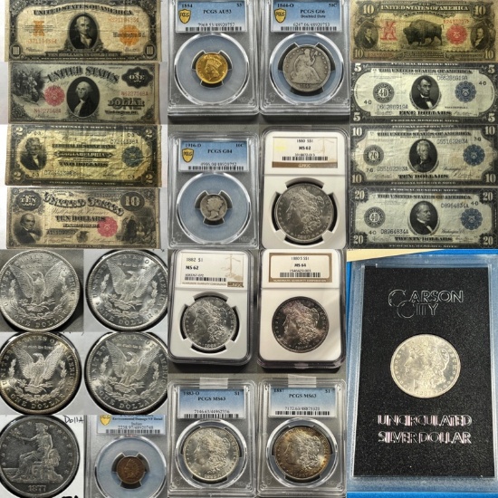One Owner Coin, Key Date, and Currency Collection