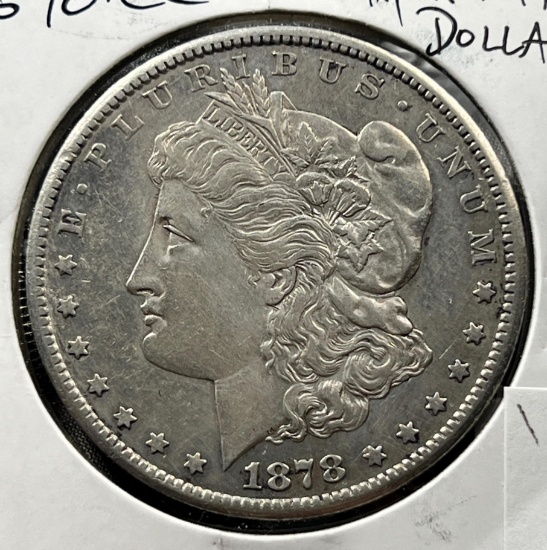 KEY DAYE- 1878-CC Morgan Silver Dollar