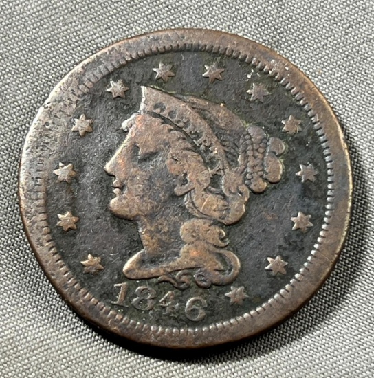 1846 Large US Cent