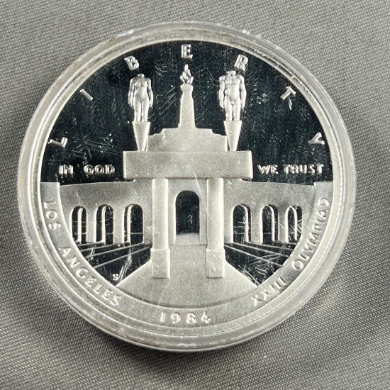 1984 Olympics Commemorative US Dollar coin, 90% Silver