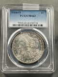 1904-O Morgan Silver Dollar in PCGS MS63 Holder
