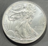 2012 US Silver Eagle Dollar Coin, .999 Fine Silver
