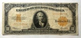 LARGE SIZE Series 1922 $10 Large Size Gold Certificate