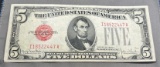 1928F Red Seal United States Banknote