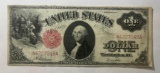 LARGE SIZE 1917 1 Dollar Washington Legal Tender Currency Note