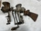 Pair of Keen Kutter Food Processors and hand forged hatchet head, needs repair