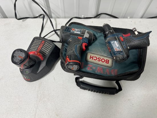Bosch Cordless set, drill does NOT work, driver does, both batteries have charge