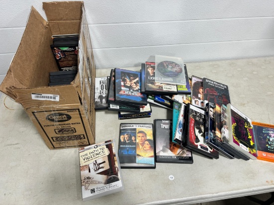 Large lot of asst DVD's