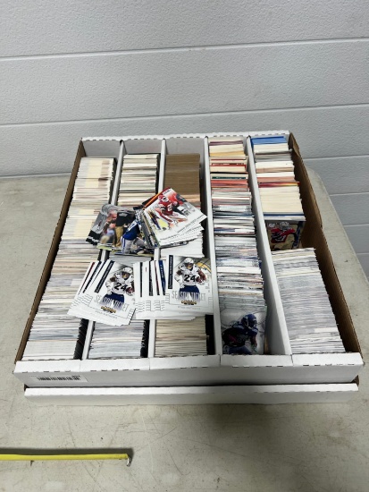 Football Cards 5000 ct box w/ misc