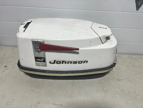 Mailbox made from Johnson 40 HP motor boating one of a kind