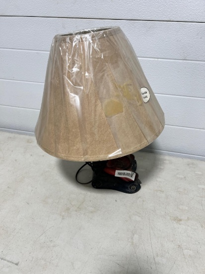 Vintage Chalkware lamp 20" tall
