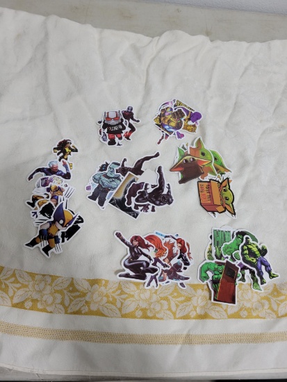 Super hero stickers