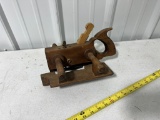 Antique Wooden Plow Plane