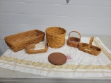 5 Longaberger Backets and a warming brick