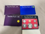 1978, 1983, and 2- 1985 US Proof Sets, SELLS TIMES THE MONEY