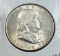1948 Franklin Half Dollar, 90% Silver
