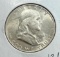 1949-D Franklin Half Dollar, 90% Silver