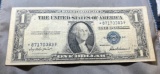 1935 F One Dollar Silver Certificate Star Note