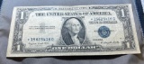 1935 G Blue Seal Star Note Silver Certificate
