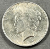 1923 Peace Silver Dollar, 90% Silver