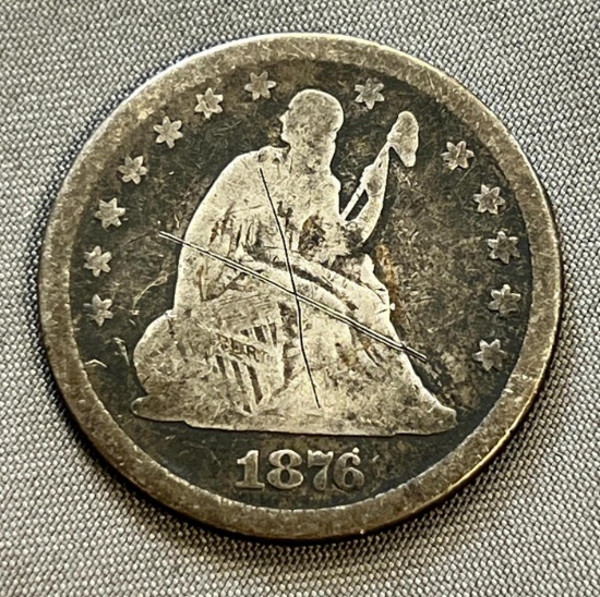 1876 Seated Liberty Half Dollar, Centennial Year