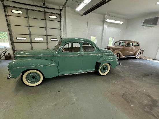 1942 Ford 2 Door BSS, VIN 186837039, showing 43330 miles