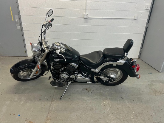 2004 Yamaha XVS650 Motorcycle, VIN # JYAVM01E54A066382