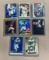 Football 70 card lot Kelly, McCaffery, Harrison