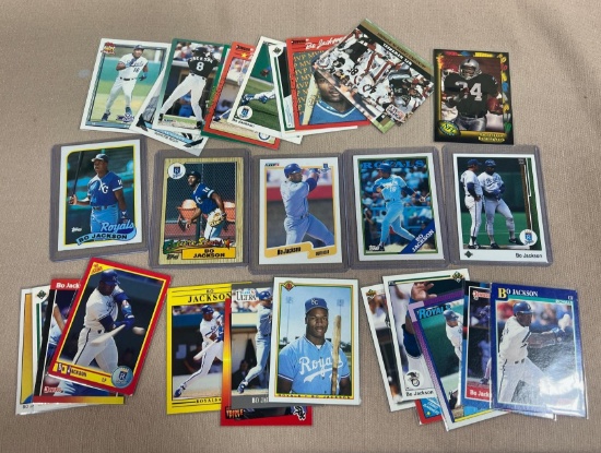 Bo Jackson lot of 30
