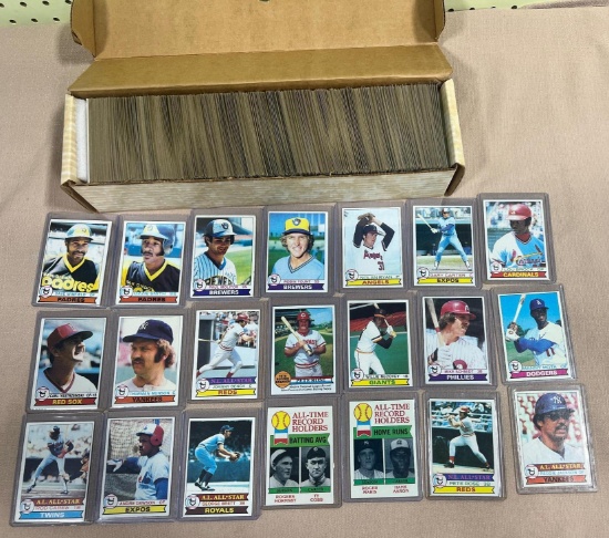 1979 Topps Baseball set complete w/ Ozzie Smith RC + many HOFers Ryan Rose