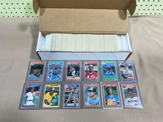 1985 Fleer Baseball Set w/ Clemens. Puckett, RCs + Ryan +