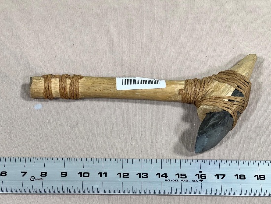 Arrowheads Artifacts Adze mounted on Replica handle Ohio