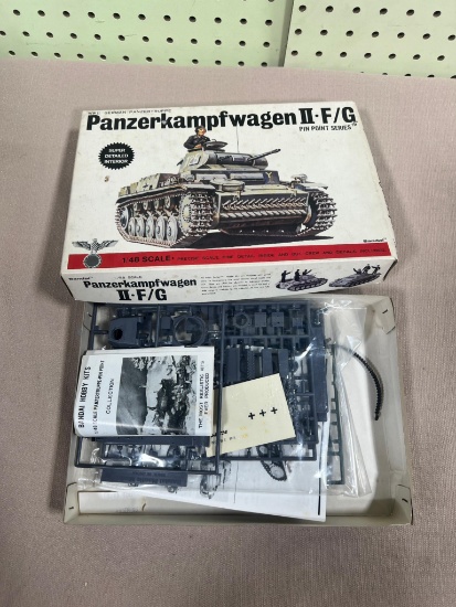 Panzerkampfwagen II 1/48th scale WW2 Bandai model in box