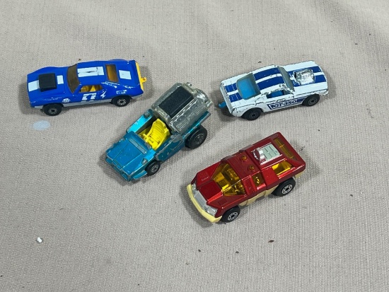 Matchbox lot of 4 1970 + 1975 nice