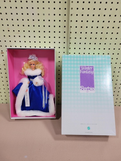 2 Barbie Dolls, one Winter Fantasy and one FAO Schwartz