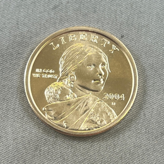 2004-D Sacagawea Dollar, UNC