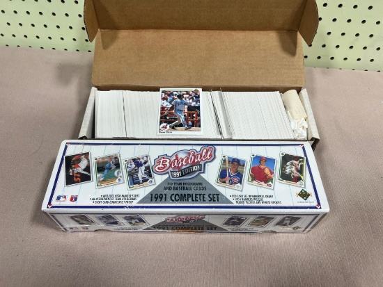 1990 and 1991 Upper Deck Baseball  sets