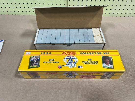 1988 Donruss and 1990 Score baseball factory sets