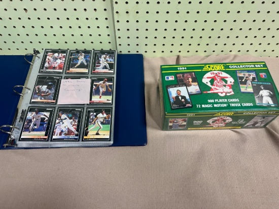 1991 Score Factory set + 1992 Score Pinnacle Series 1 set