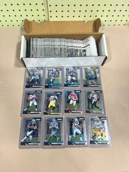 Football 2018 Prizm 220 cards w/ 38 RCs includes stars, Brady +