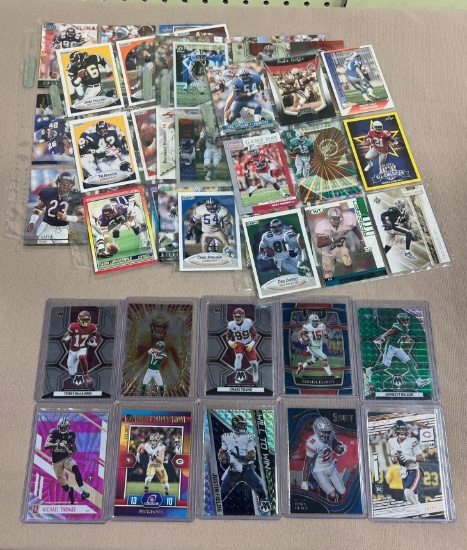 OSU Football Player lot w/ Fields, Olave, Wilson RCs