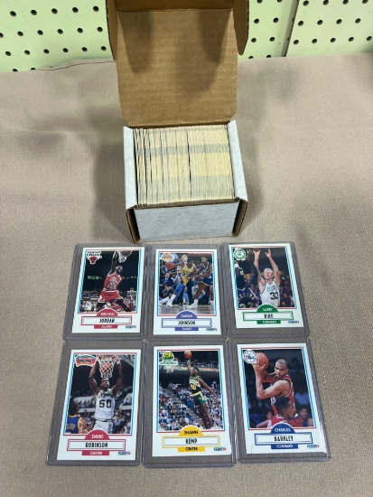 1990 - 91 Fleer Basketball set complete Jordan