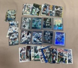 Emmitt Smith 40 card lot w RC Rare Pro Set Gazette card, Cowboys