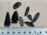 Arrowheads Artifacts Frame Stark Co Ohio 15 total great documentation