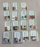 1961 Post Baseball lot of 15 Boyer, Bauer
