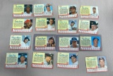 1962 Post Baseball lot of 16 Podres Burgess Zimmer