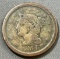 1854 Liberty Head Large Cent